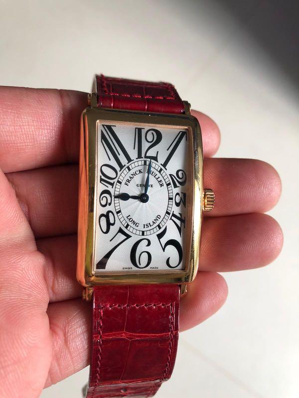 Franck muller long island rose clearance gold
