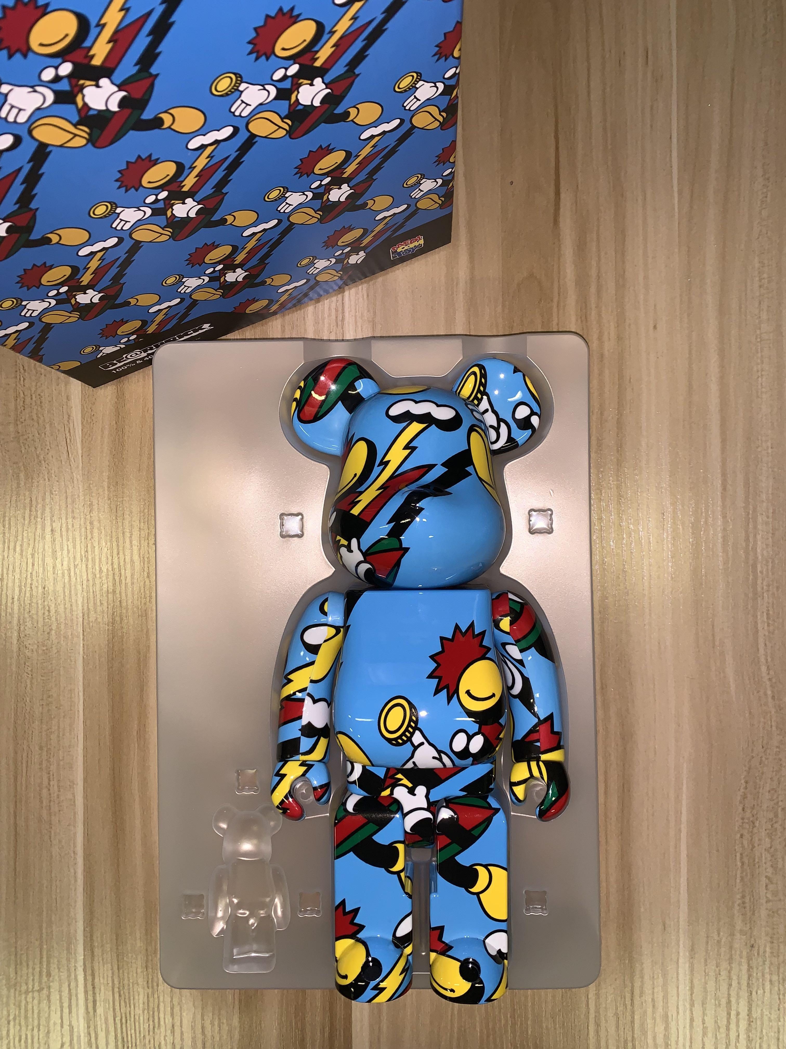 保障できる】 ベアブリック/Grafflex Arts/400%/限定/100%/セット/箱付