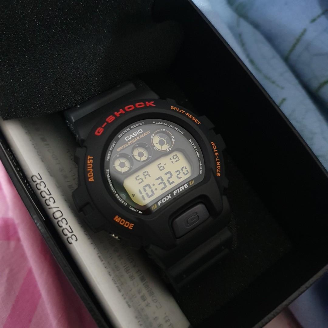 g shock dw 6900 fox fire