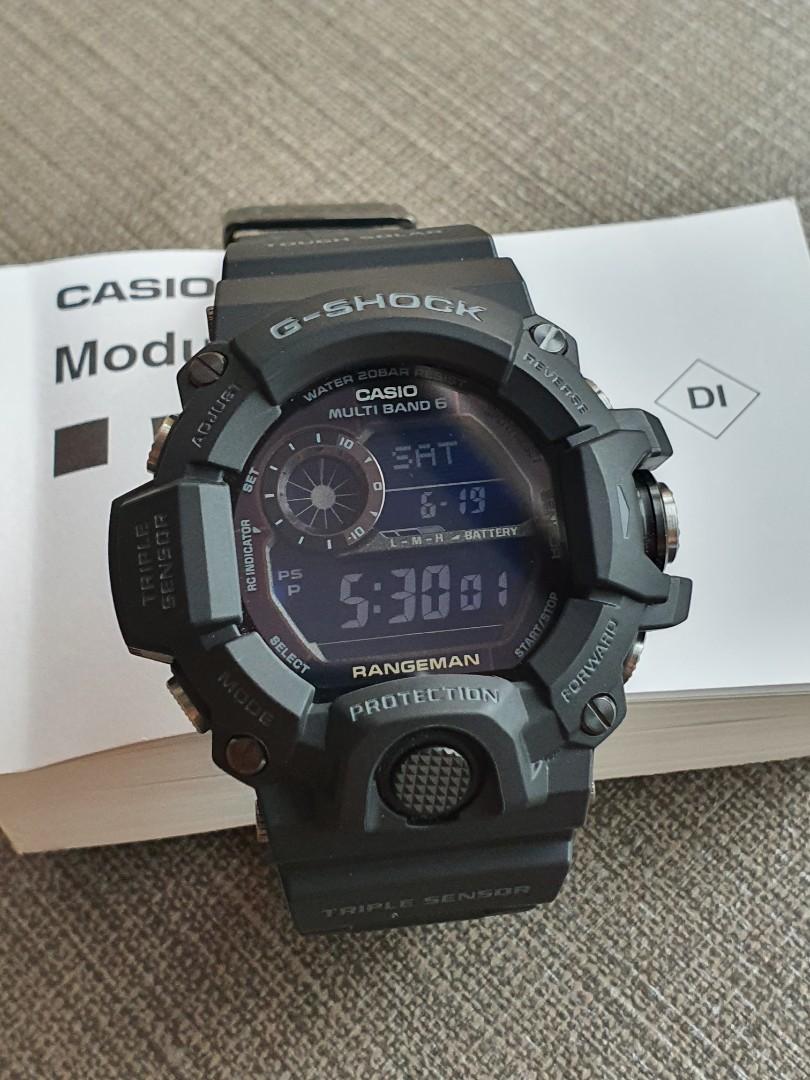 G Shock Rangeman GW 9400 1BDR Men s Fashion Watches