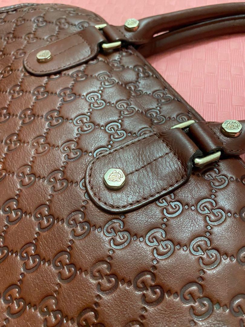 Gucci Vintage Leather Tote