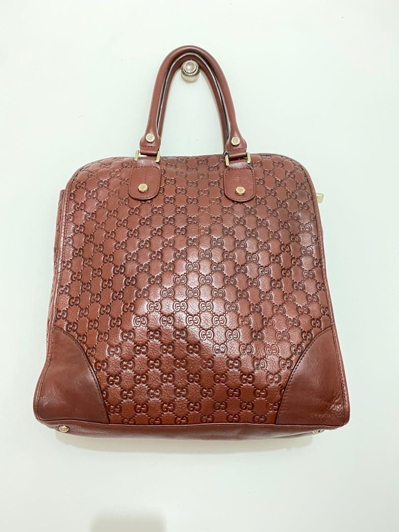 Gucci vintage leather bag store