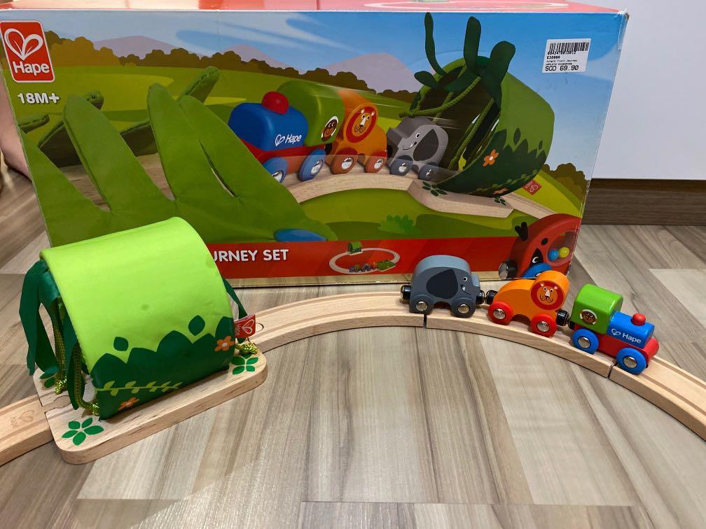 Hape jungle train journey set top
