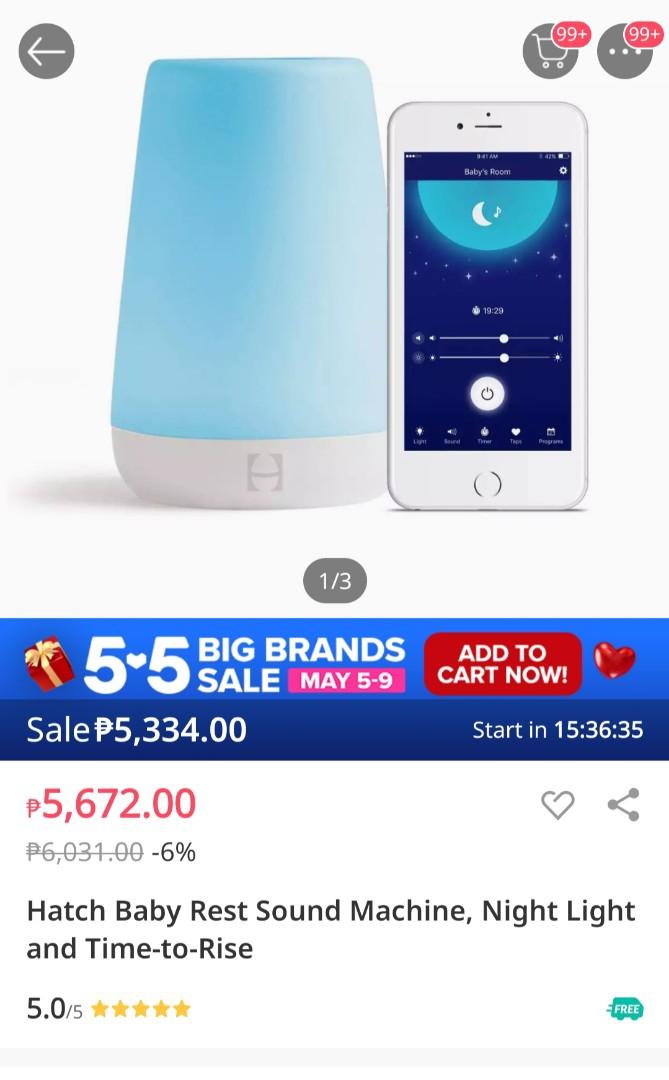 Hatch baby rest sale sales