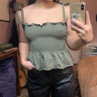 H&M Shirred Top