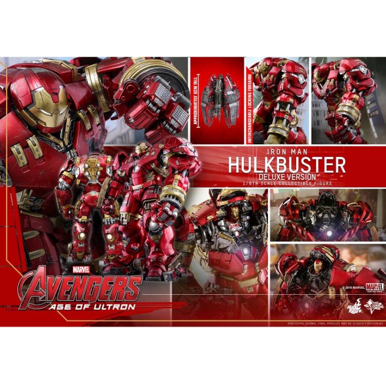 Hot toys 2025 hulkbuster height