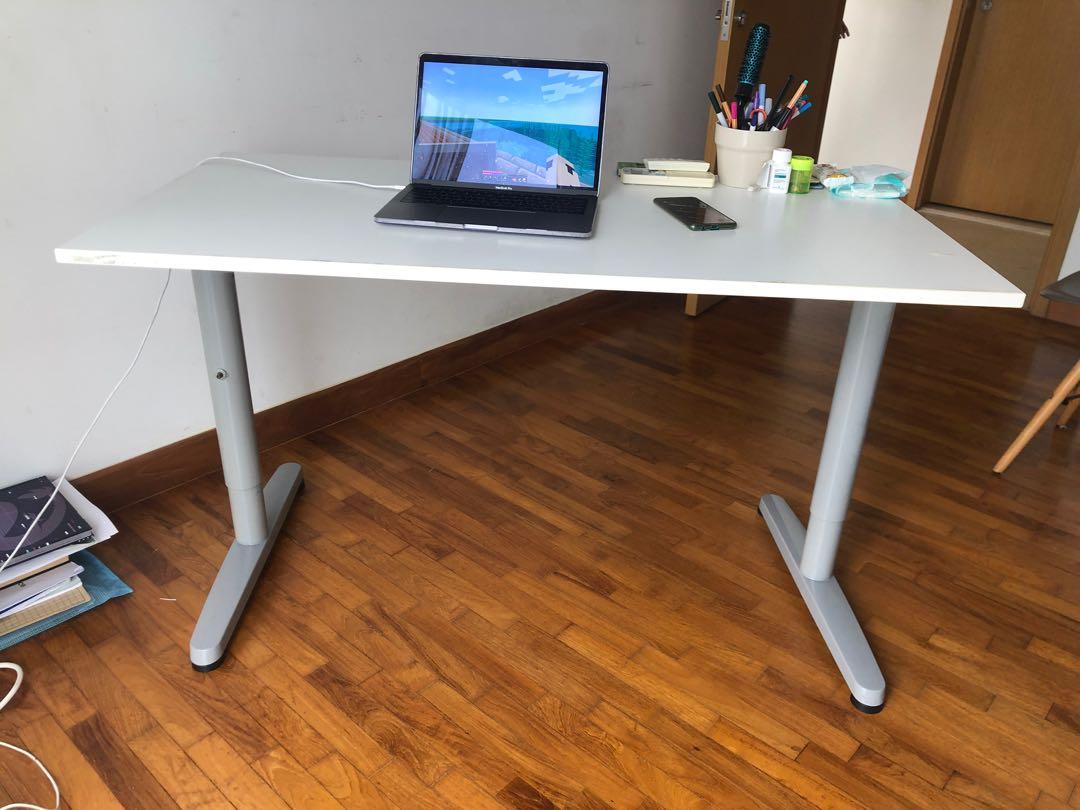 IKEA Galant desk, Furniture & Home Living, Furniture, Tables & Sets on