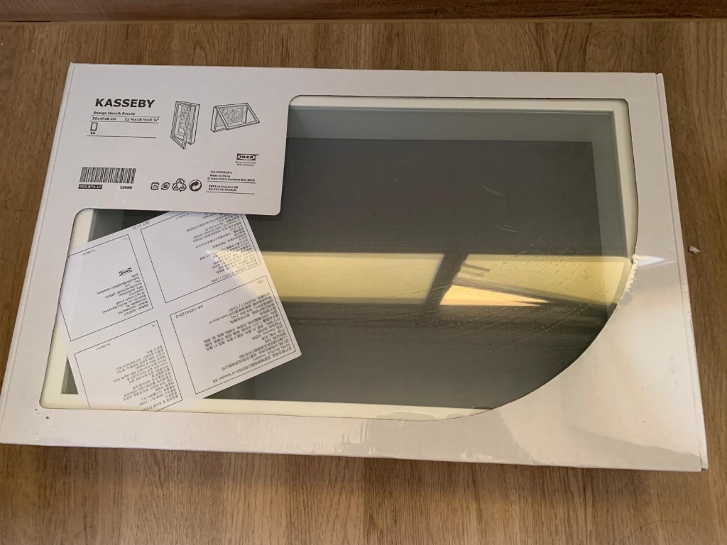 Ikea Kasseby Display Box, White, Hobbies & Toys, Stationery & Craft
