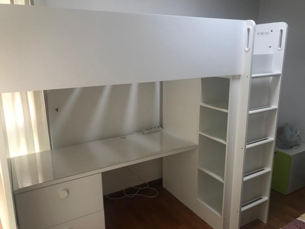 IKEA STUVA Bunk Bed Lofted Bed, Furniture & Home Living, Furniture