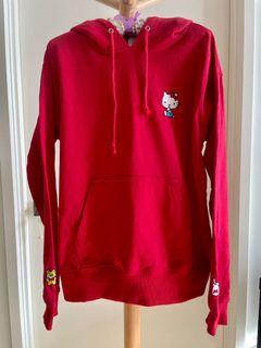 Japan Merry Jenny x Hello Kitty red hoodie