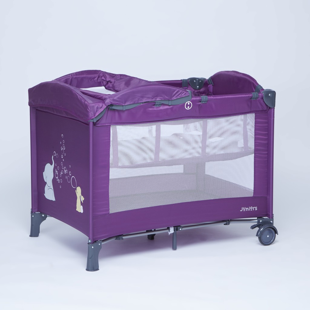 Juniors Tyson Travel Cot with Changer 0 mths+, Babies & Kids, Baby