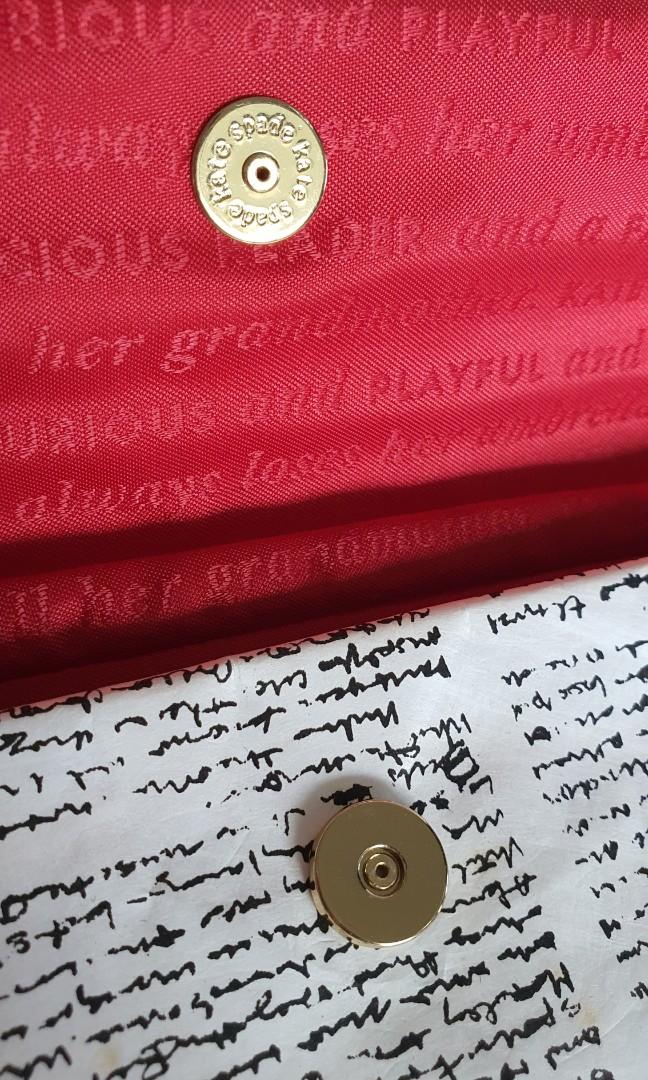 Kate spade newspaper hotsell clutch