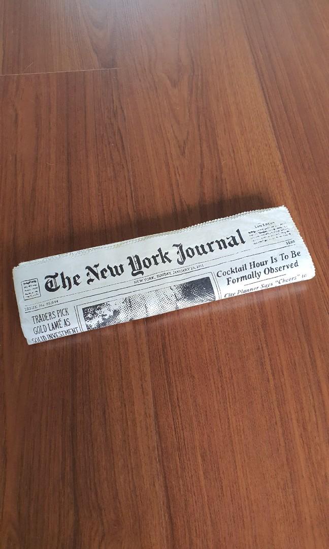 Newspaper clutch sales kate spade