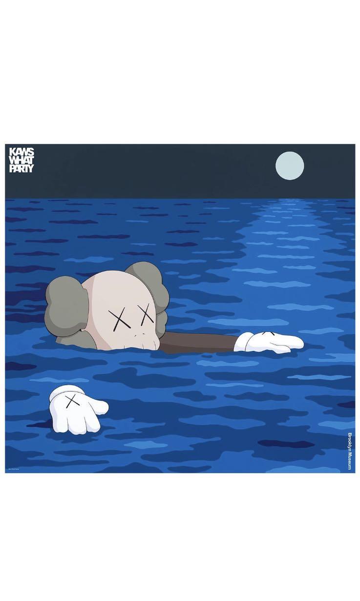 KAWS Brooklyn Museum TIDE Poster - アニメグッズ