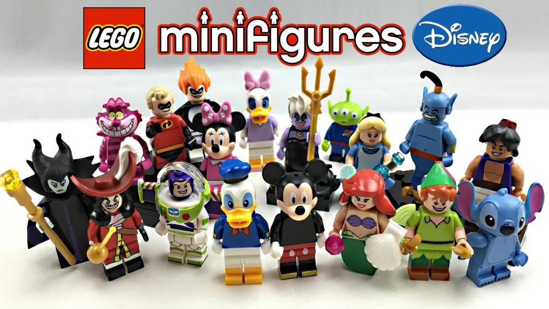 Lego Disney Series Minifigure 71012 Full set of 18, Hobbies