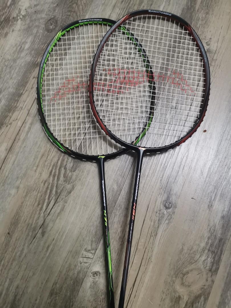 Lining TurboCharging N7II & N9II, Sports Equipment, Sports & Games, Racket & Ball Sports on