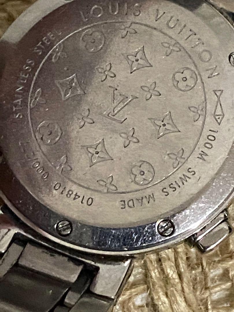 Jam Tangan Louis Vuitton Chronometer, Fesyen Pria, Jam Tangan di Carousell