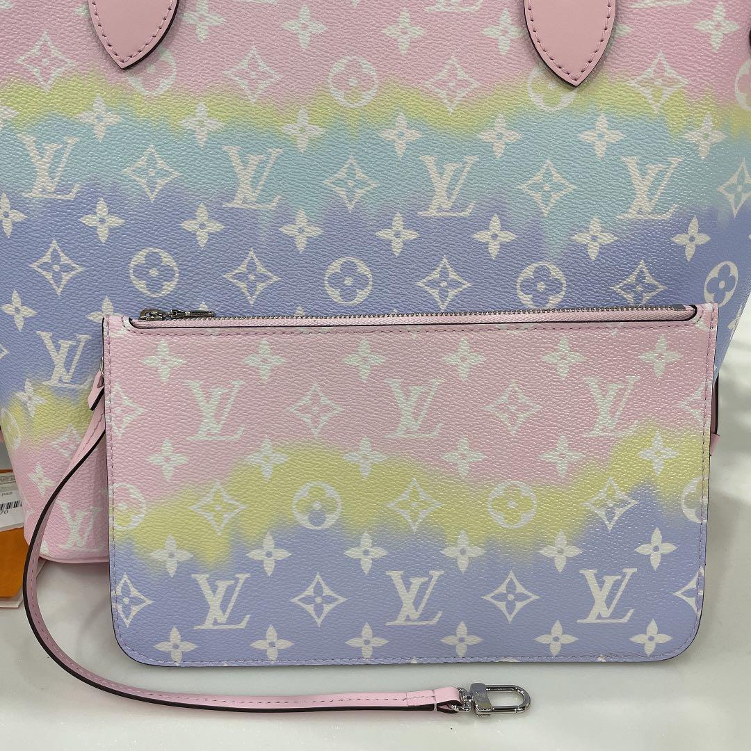 Preloved Louis Vuitton Escale Pastel Giant Monogram Canvas mm Neverfull Tote GI0260 101323