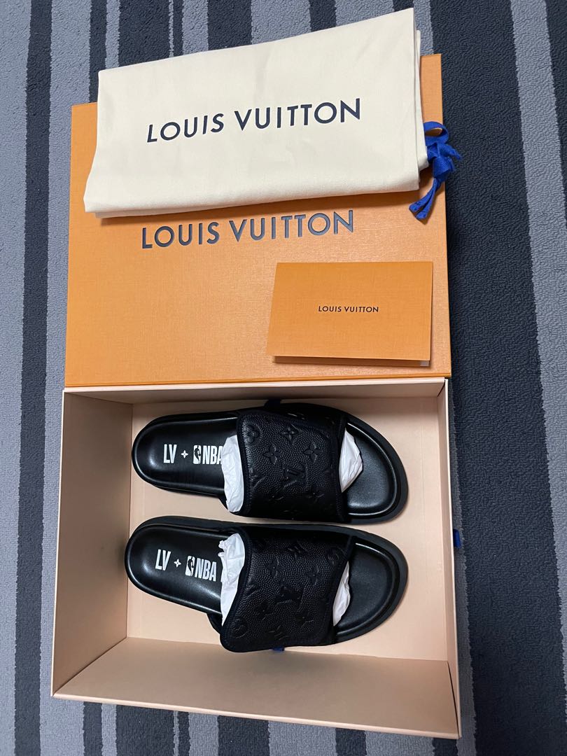 Loius Vuitton Limited Edition NBA Slides
