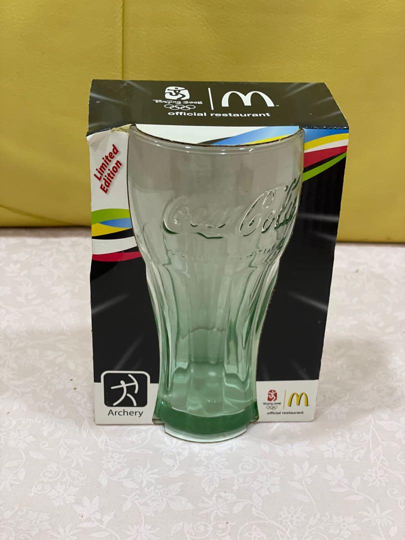 McDonalds x Coca Cola olympics glass cups, Furniture & Home Living