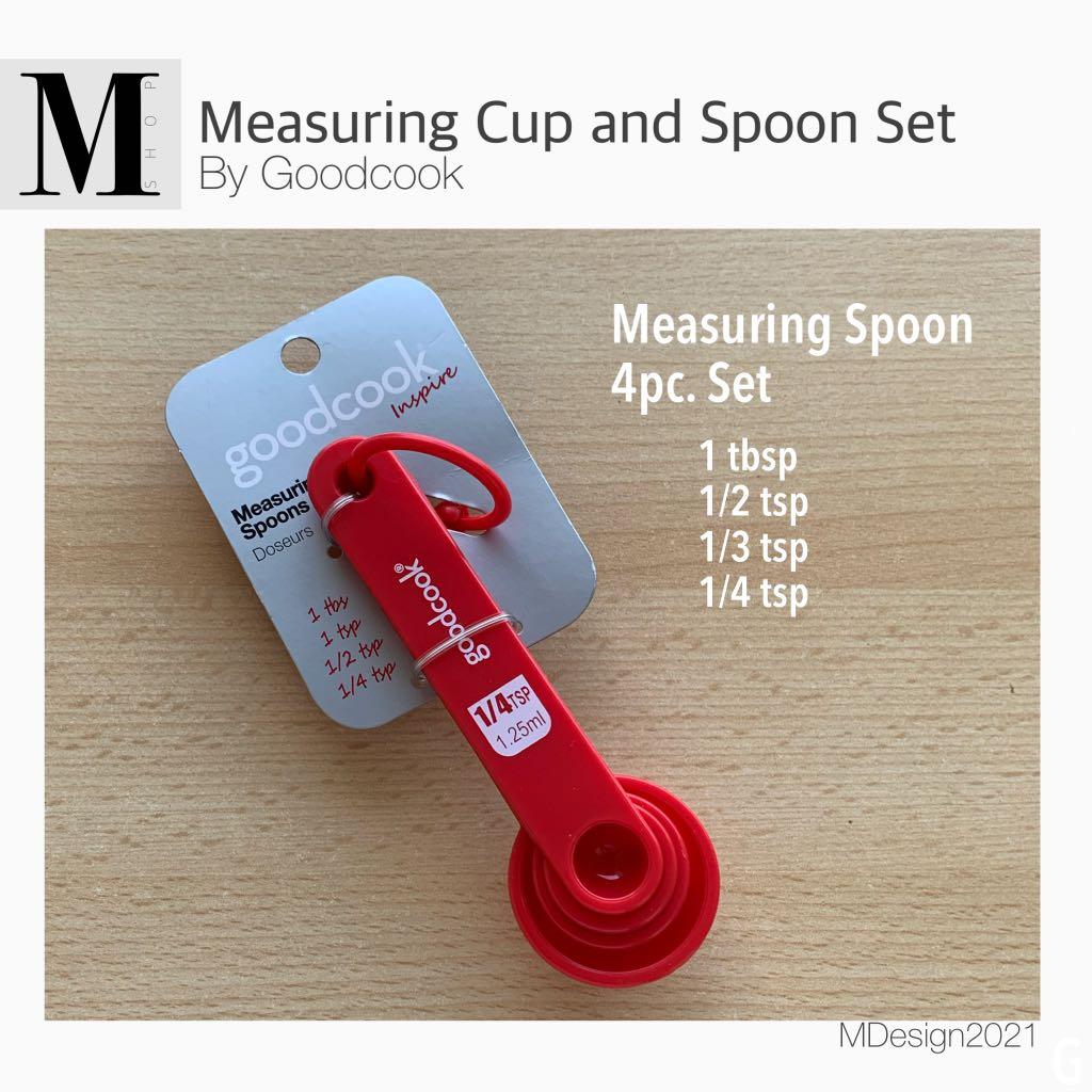 Measuring Cup and Spoon Set by Goodcook (Category: Bakeware) located in Manila. Submitted by mshopmla (Listing ID 1095367086, Image 3). Description: Measuring Cup and Spoon Set by Goodcook Measuring Cup Set Product Code: MCS-4 Price: Php 120.00 per Set Measuring Spoon Set Product Code: MSS-4 Price: Php 100.00 per Set #meauringcupset #measuringspoonset #mshop #mshopmla #themfmshop.