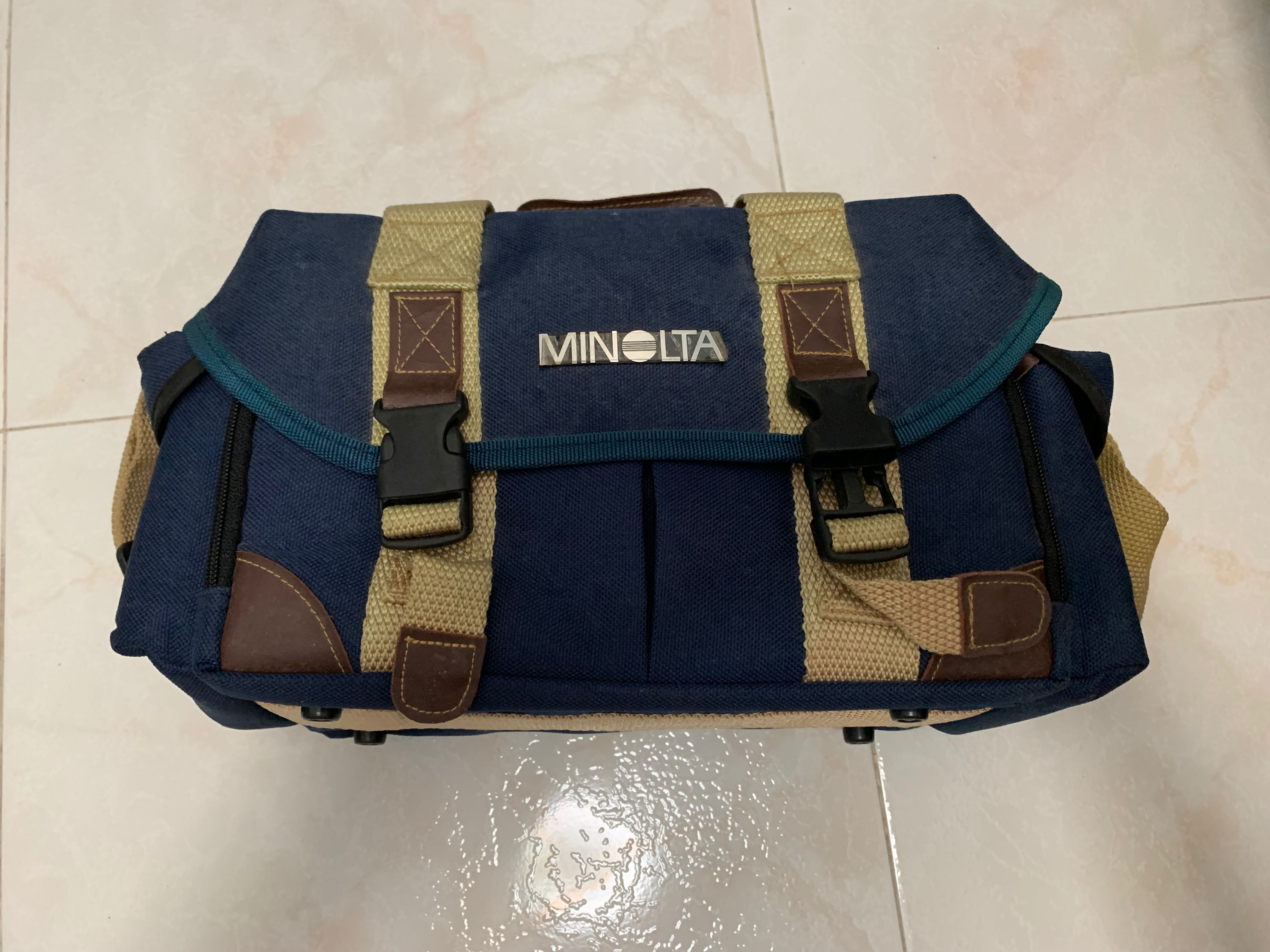 Minolta vintage camera bag, Men's Fashion, Bags, Sling Bags on Carousell