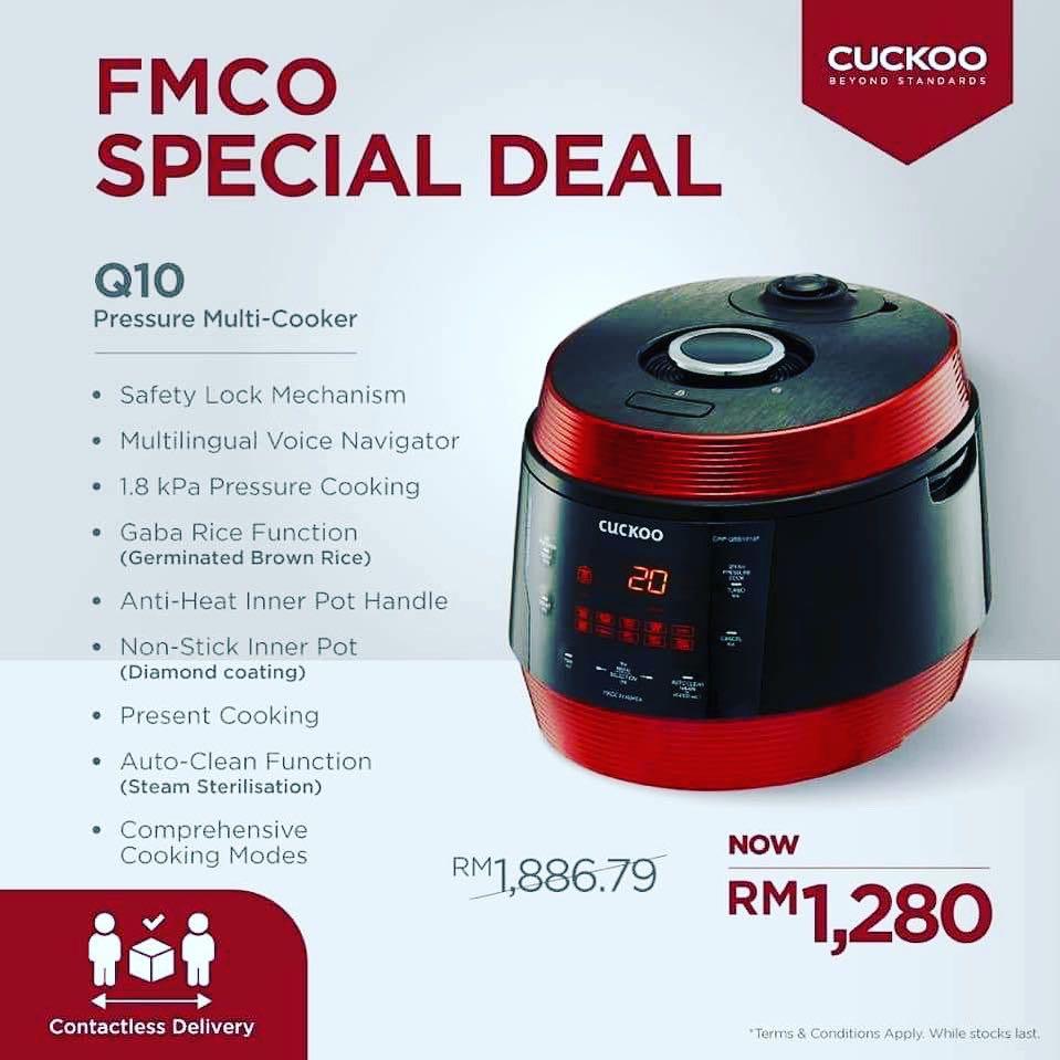 Q10 cuckoo sales