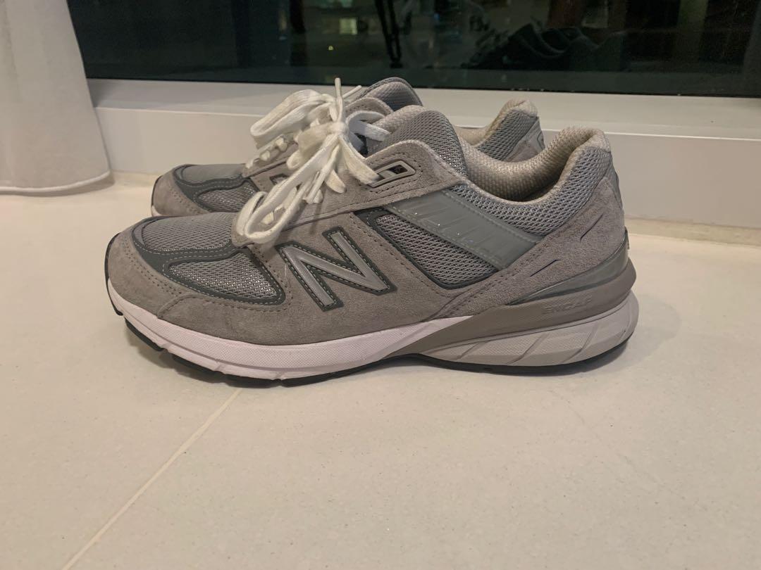 New Balance Made in US 990v5 Grey US7.5 UK7 Men s Fashion Footwear Sneakers on Carousell