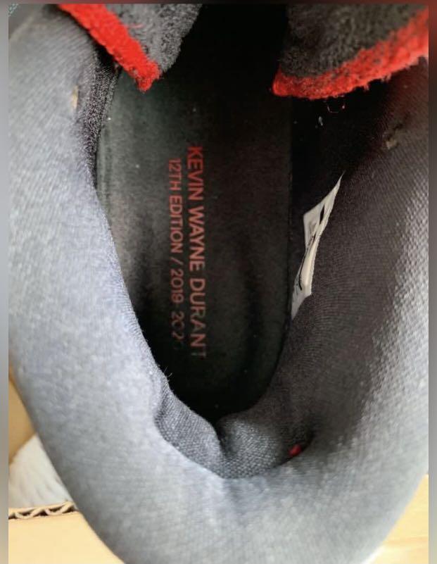 Nike KD 12 Basketball Shoes University Red Colour way Kevin Durant Men s Fashion Footwear Sneakers on Carousell