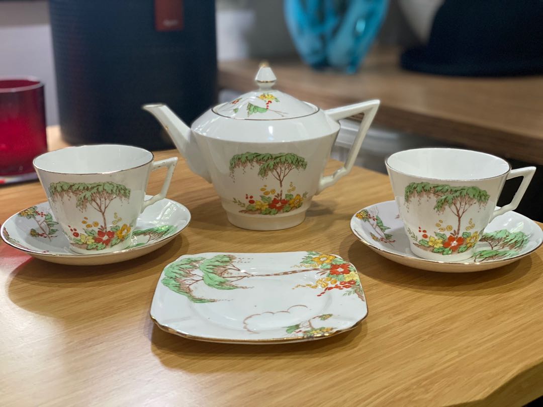 Bell china tea best sale set