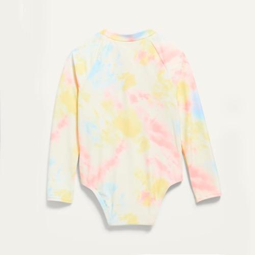Old Navy Long Sleeve Rashguard Swimsuit for Baby Girl Babies
