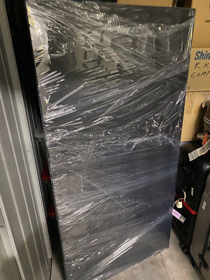 Omnidesk Black Table Top (Straight edge 60" x 30"), Furniture & Home