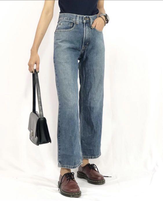 Levis Loose Straight Jeans, Fesyen 