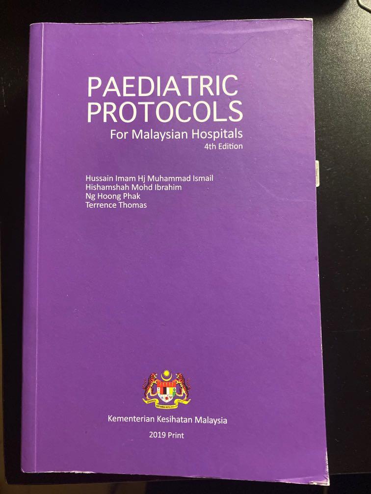 4th edition protocol paediatric Medical PBL: