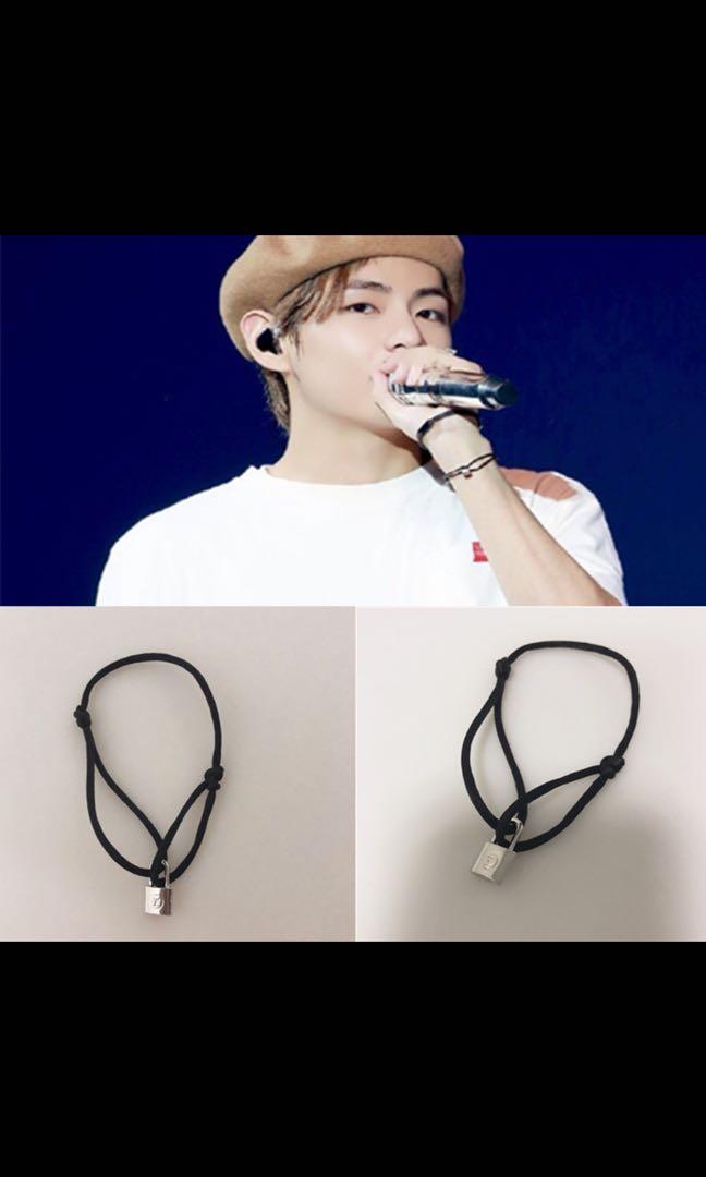 Cheap [BTS v style] V Bracelet + 1 Random Photo Card | Joom