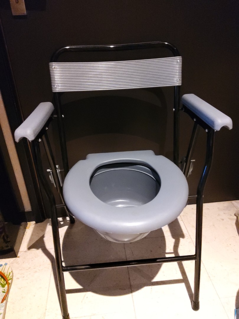 Potty chair/shower chair/assistive chair for adults, elderly or grown