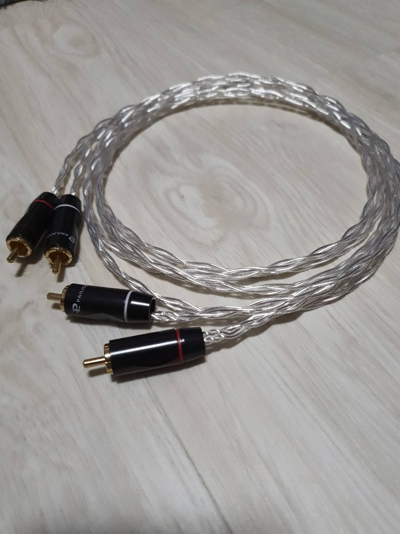 RCA interconnect cable upgrade for audio speakers, Audio, Other Audio
