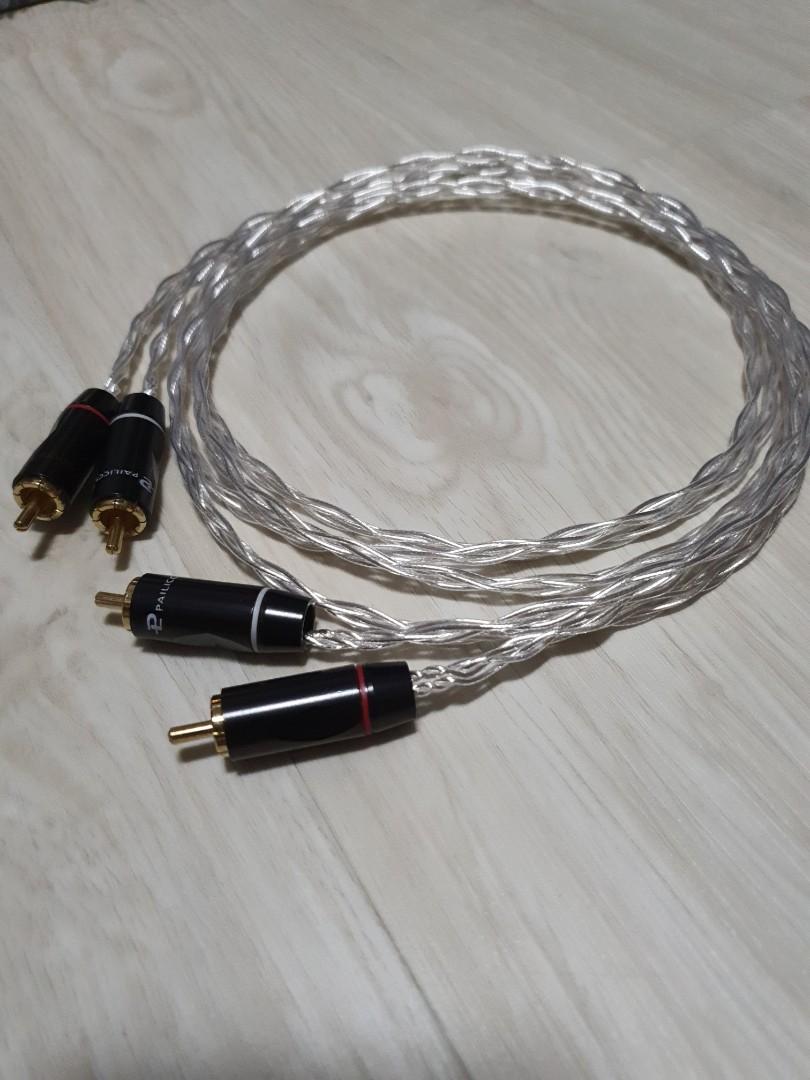 RCA interconnect cable upgrade for audio speakers, Audio, Other Audio