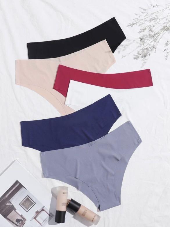SHEIN 6 Pack Seamless Panties Set, Women's Fashion, New Undergarments