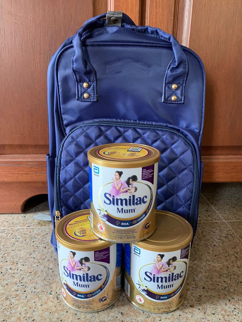 Similac Mum Diaper bag and milk Babies Kids Maternity Care on