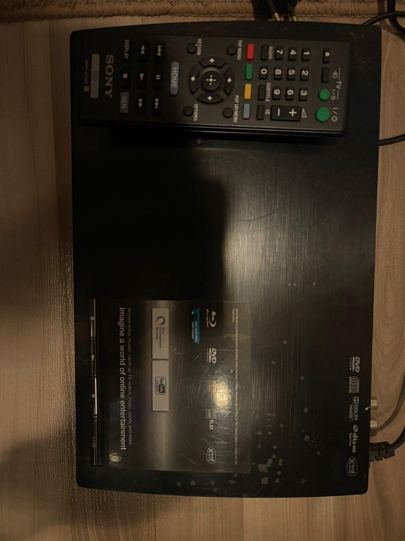 Sony Blu Ray Media player with Port, TV & Home Appliances, TV