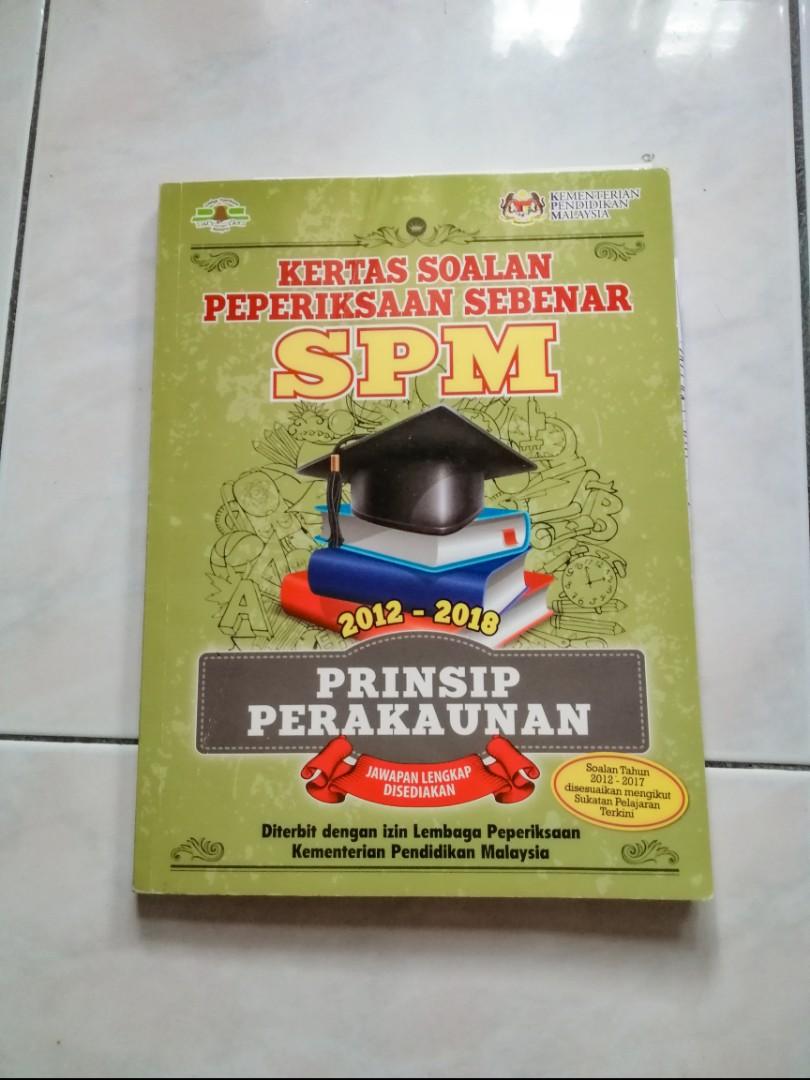 SPM & Form 4 Prinsip Akaun (Accounts) Textbook/Reference Books/Exercise