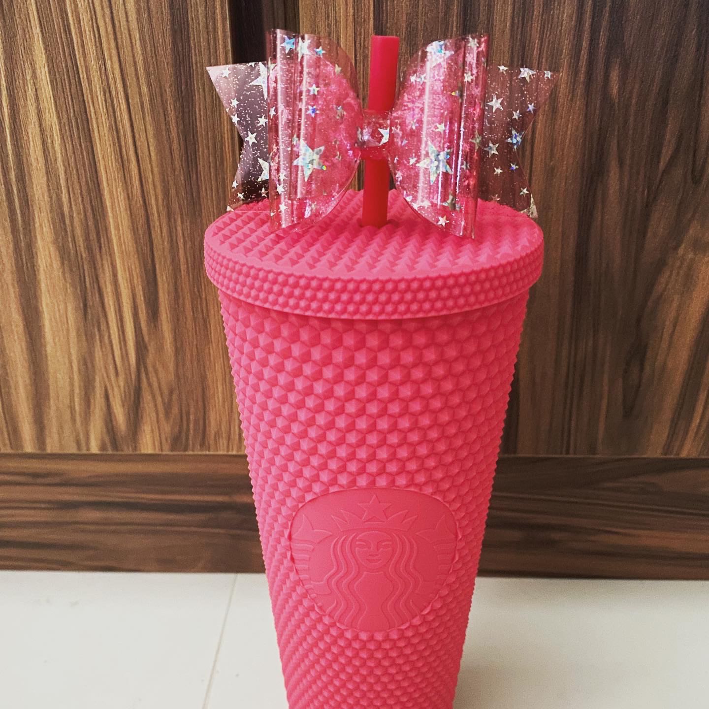 Ready Stock) Starbucks Matte Ruby Pink Studded Cold Cup Tumbler, Furniture  & Home Living, Kitchenware & Tableware, Water Bottles & Tumblers On  Carousell