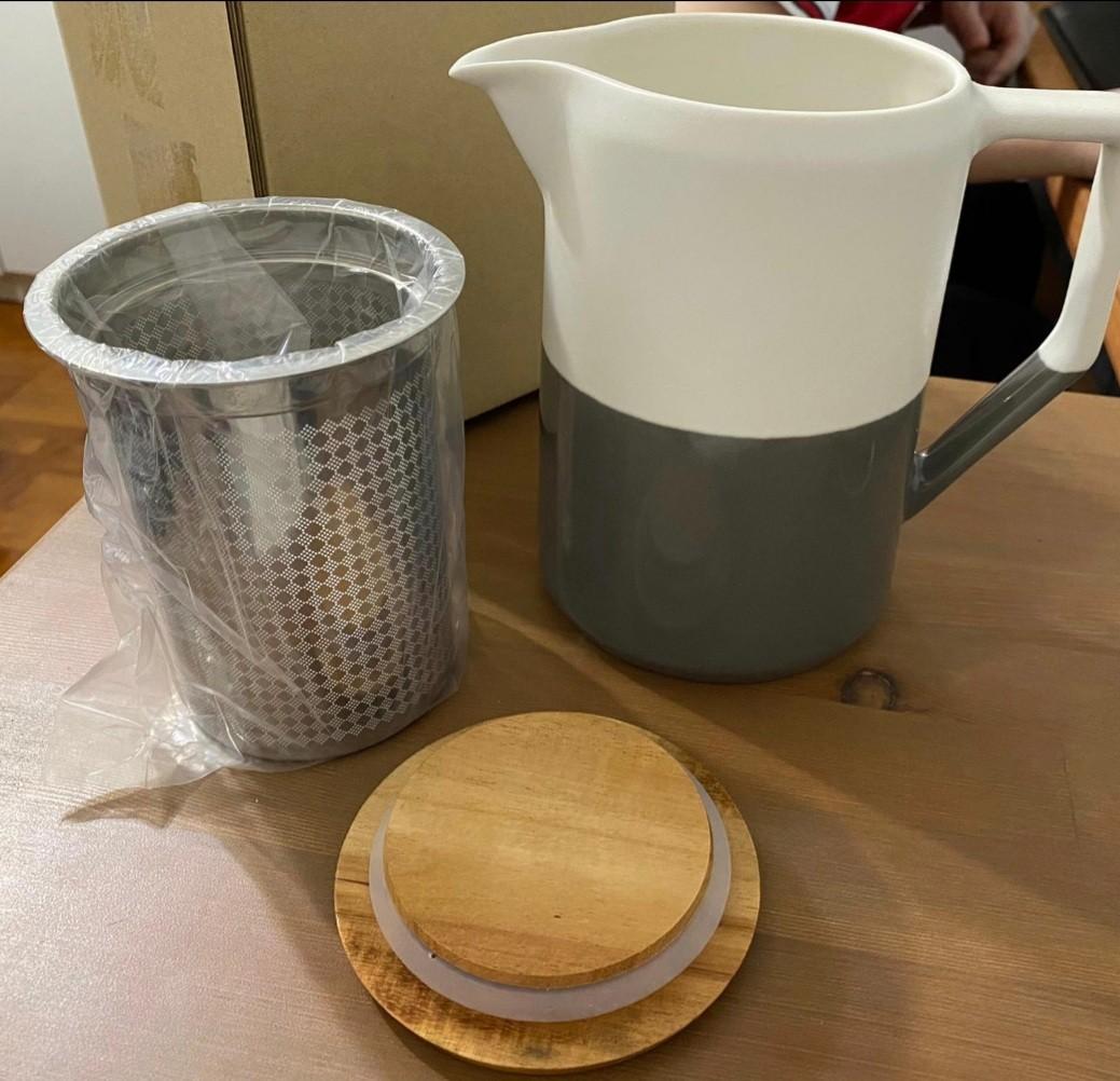 Starbucks Teavana Teapot 32oz, Furniture & Home Living, Kitchenware