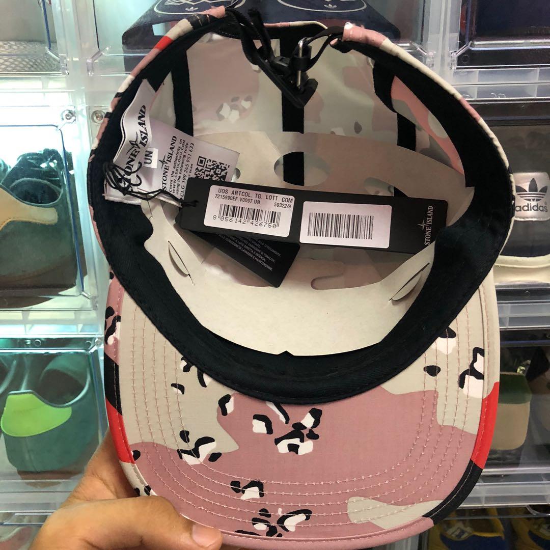 Stone island sales desert camo hat