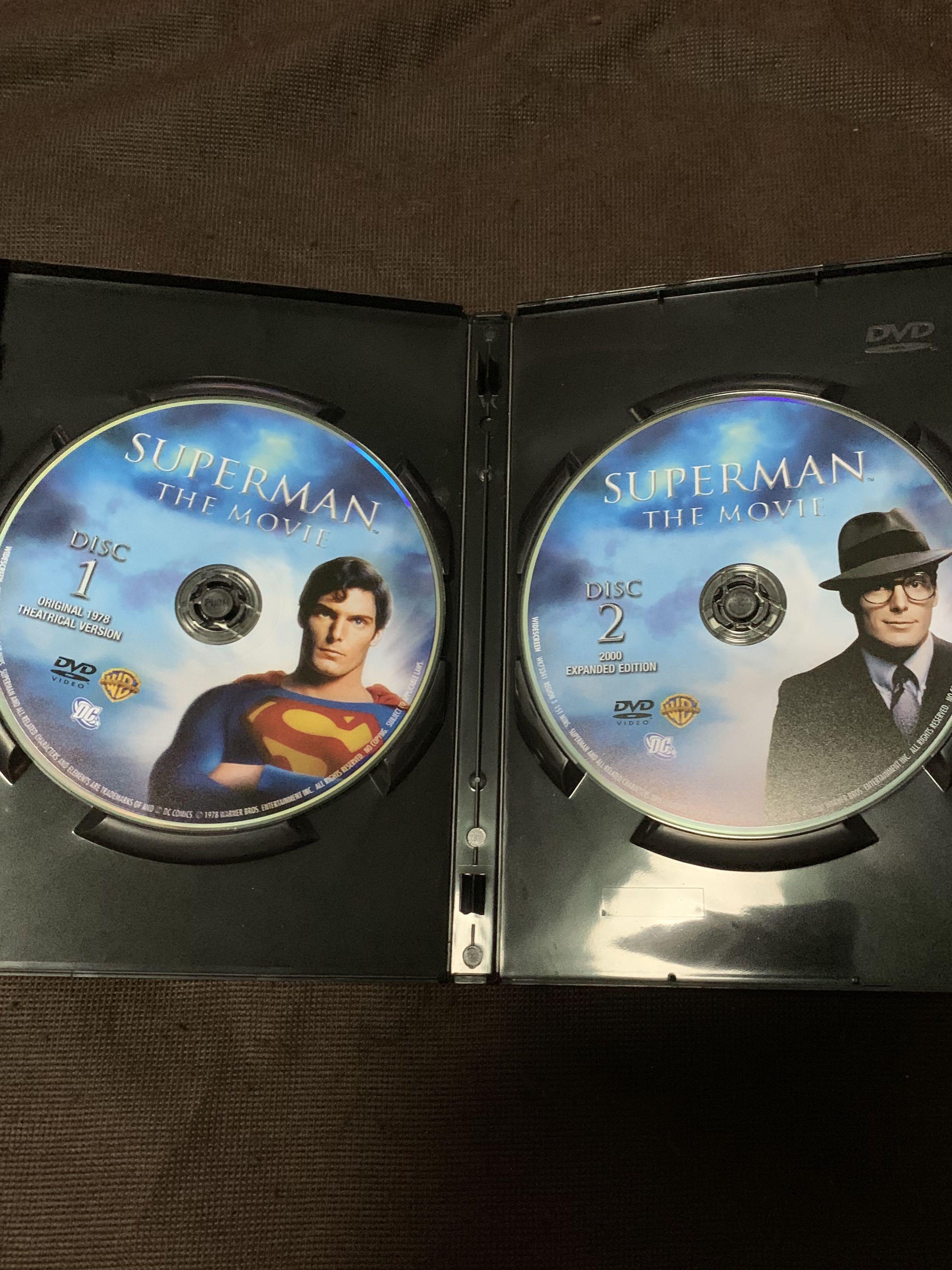 Superman the movie DVD, Hobbies & Toys, Music & Media, CDs & DVDs on ...
