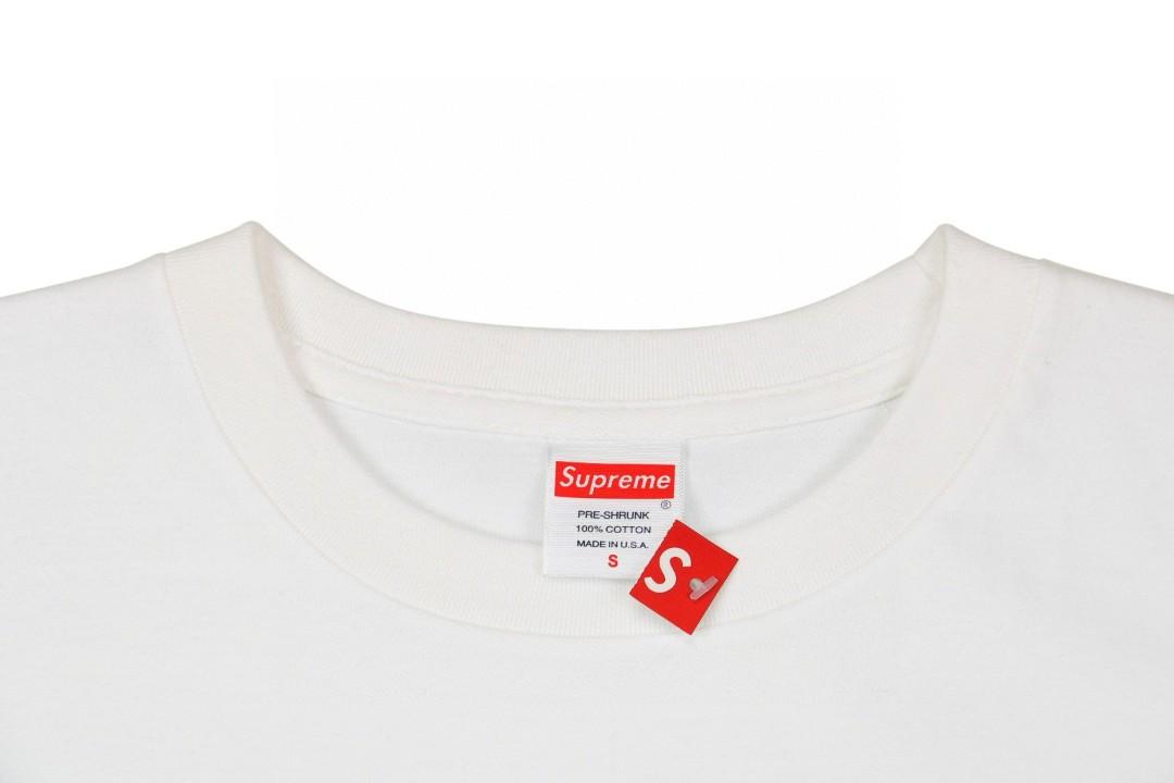 Supreme 19FW Week 1 Banner Tee 橫幅短袖T恤, 女裝, 上衣, T-shirt