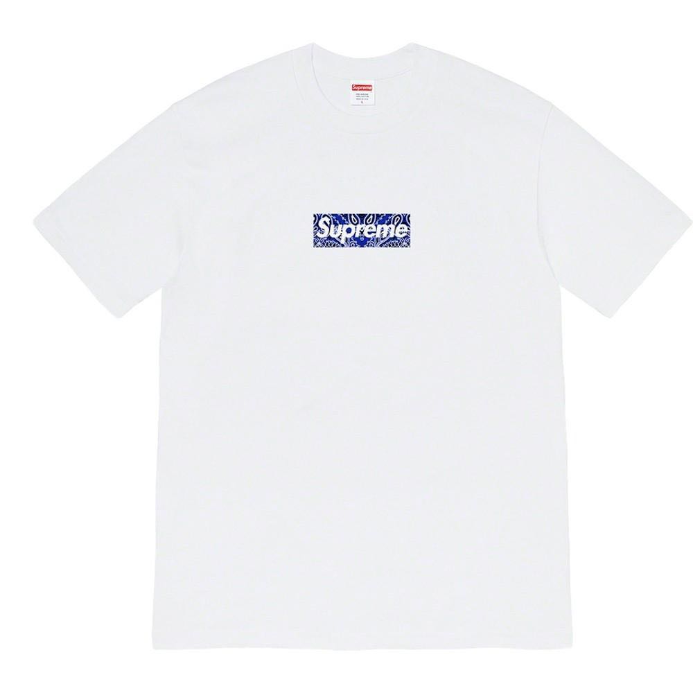 Supreme Bandana Box Logo Tee, 女裝, 上衣, T-shirt - Carousell