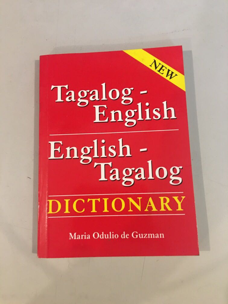 TagalogEnglish EnglishTagalog Dictionary, Hobbies & Toys, Books
