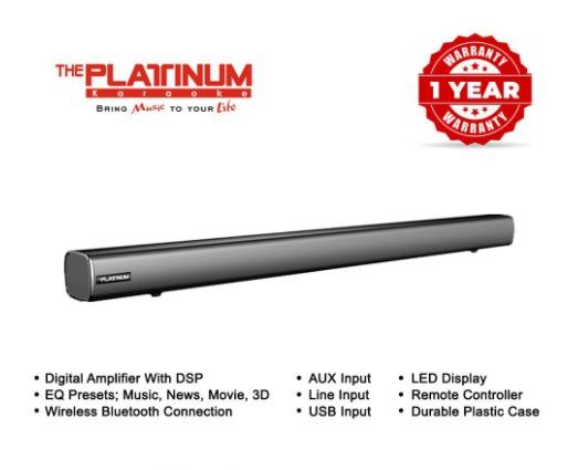 Platinum soundbar sales